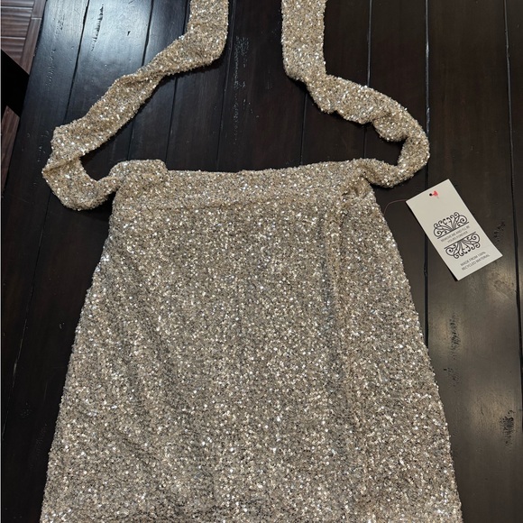 Never Fully Dressed Sequin Mini Jaspre Skirt - Picture 3 of 4